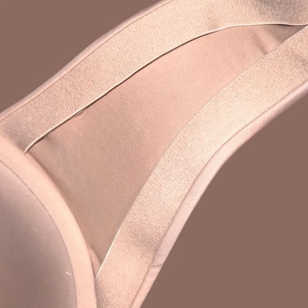 NWT Plus Size Maidenform Nude Strapless Power Band Convertible Bra Size 40D